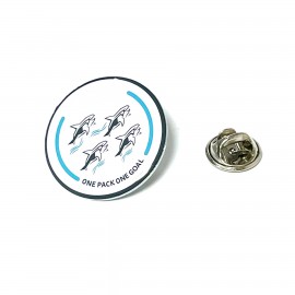 Customized Drip Aluminium Lapel Pin-#2
