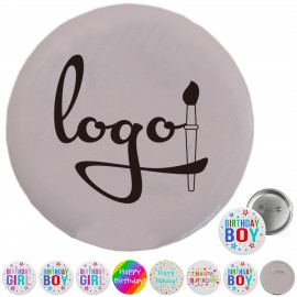 Iron Party Themed Decoration Badge with Logo