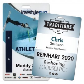 Promotional Plastic Event Badges