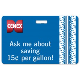 Personalized Laminated Paper Event Badge (2.125"x3.375") Rectangle