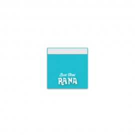 USA Made Synthetic Badge Ribbon (3"x3") Square with Logo