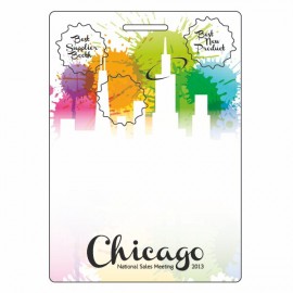 Badge w/3 Pop-Outs with Logo  Badge w/3 Pop-Outs with Logo