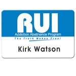 Business Card Badge W/ Personalization Custom Imprinted