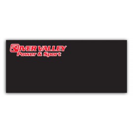 Logo Branded Laminated Name Badge Full Color (1.75"X4") Rectangle
