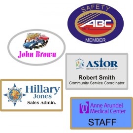 Promotional Full Color Name Badges