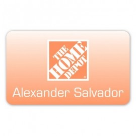 Laminated Name Badge (3"x5") Rectangle with Logo