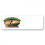 Personalized Laminated Name Badge (1"x3") Rectangle - No Personalization