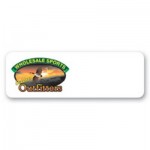 Custom Laminated Name Badge (1"x3") Rectangle