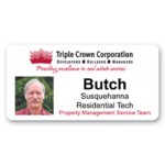 Personalized Photo ID Badge (1.5"x3")