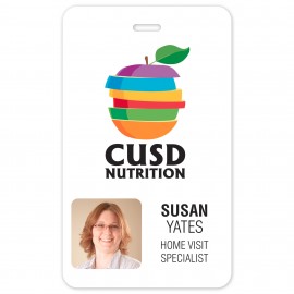 Logo Branded Photo ID Badge (3"x5")