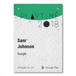 Promotional Seed Paper Name Tag (4.13" x 5.83")