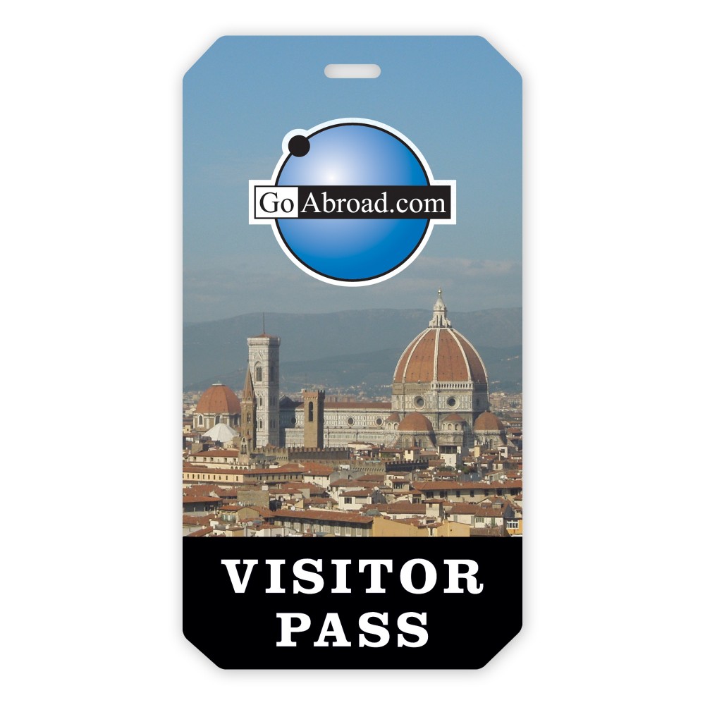 USA Made Laminated Paper Event Badge 20mil Budget-Friendly (3"x5.625") Cut Edge Rectangle with Logo USA Made Laminated Paper Event Badge 20mil Budget-Friendly (3"x5.625") Cut Edge Rectangle with Logo