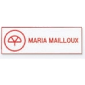 Promotional Engraved Name Badge (1"x 3")  Promotional Engraved Name Badge (1"x 3")