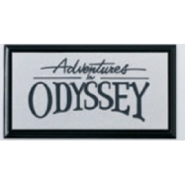 Plastic Framed Name Badge (1"x 3") with Logo  Plastic Framed Name Badge (1"x 3") with Logo