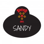 Personalized Name Badge, Full Color w/Personalization (2.5"x3") Rectangle w/Oval Bump