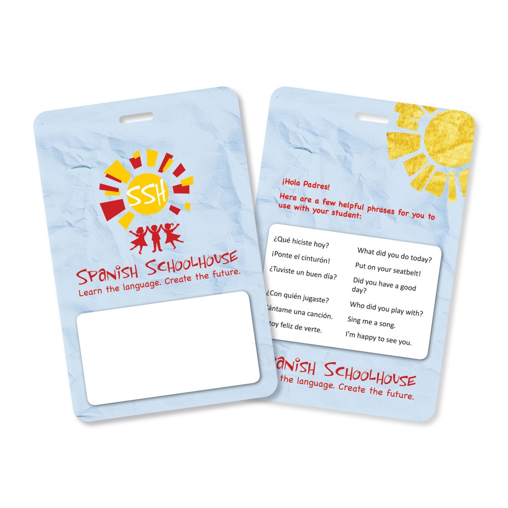 Customized Badge Talkers (5.125"x3.375")