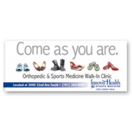 Logo Branded Laminated Name Badge (1.25"X3") Rectangle - No Personalization  Logo Branded Laminated Name Badge (1.25"X3") Rectangle - No Personalization