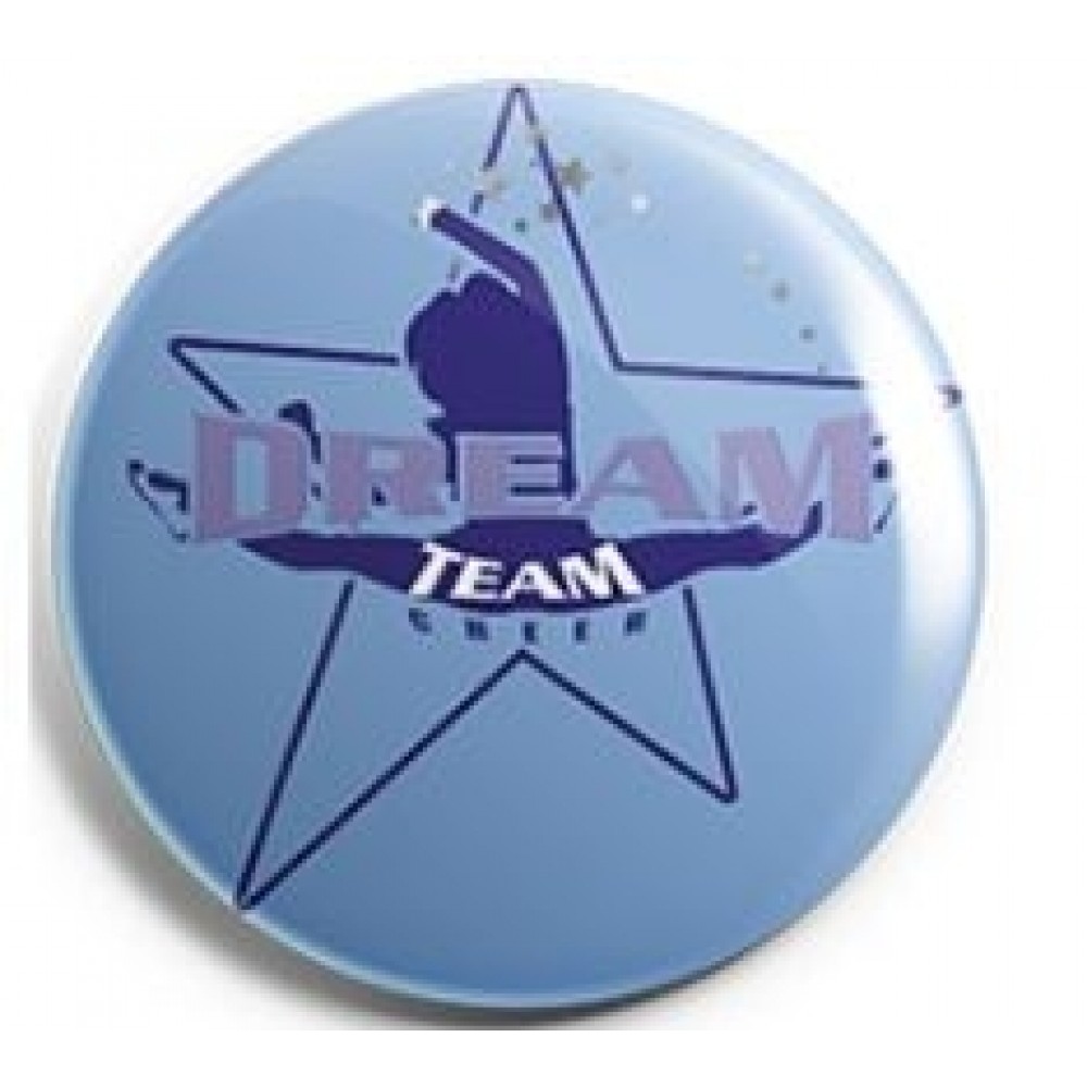 Promotional 3 1/2" Round Full Color Button