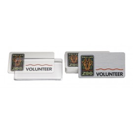 Logo Branded Snap-It Uv Inkjet Printed Badge (1.5"X2.75") - No Personalization