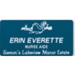 Engraved Name Badge (1" x 3") with Logo