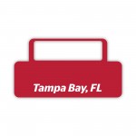 Promotional USA Made Rounded Rectangle Mylar Badge Billboard (1.5" x 2.75")