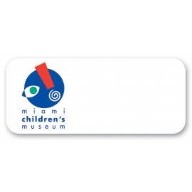 Personalized Poly Badge (1.5"X3.5") Rectangle