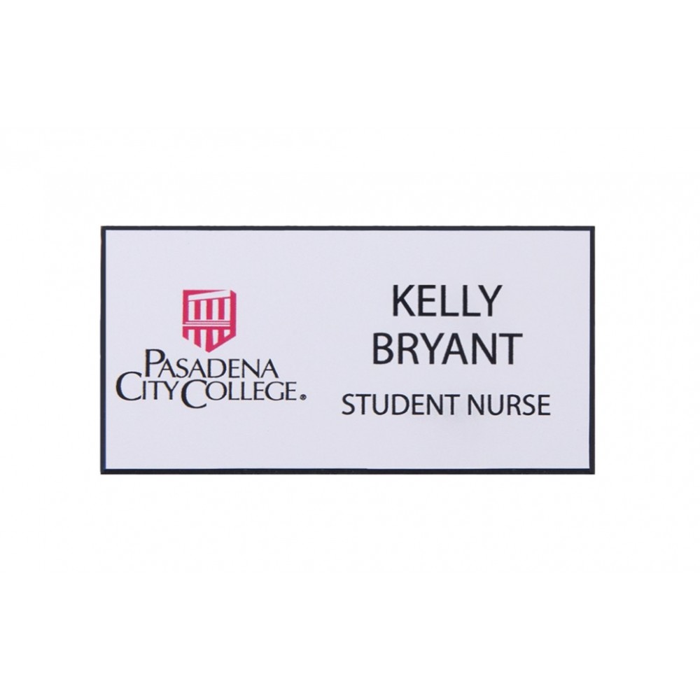 UV Full Color Badge - 1.5"x3" - USA Made Custom Printed UV Full Color Badge - 1.5"x3" - USA Made Custom Printed