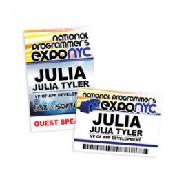 Personalized Custom 13-44 in2 Prem Event Badge-Gloss
