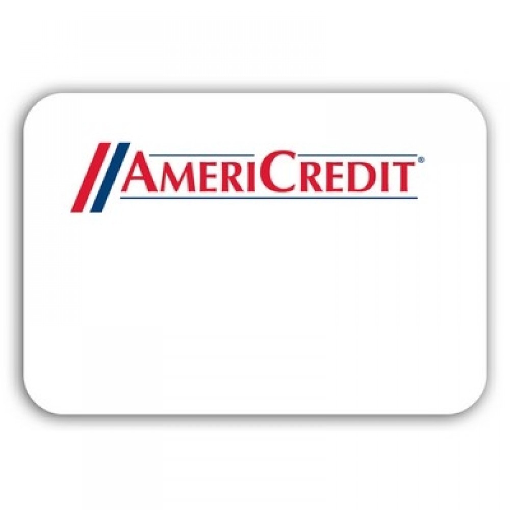 Full Color 50 Mil Name Badge Rectangle Full Color - No Personalization (2"x2.875") with Logo Full Color 50 Mil Name Badge Rectangle Full Color - No Personalization (2"x2.875") with Logo