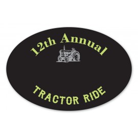Blackboard Badges (2"X3") Oval with Logo