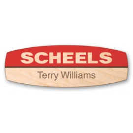 Personalized Personalized Wood Badge (6-10 Sq. Inches)