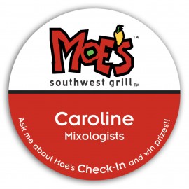Custom Full Color Name Badge w/ Personalization (2.75") Circle