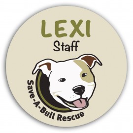 Full Color Name Badge w/ Personalization (2.5") Circle with Logo  Full Color Name Badge w/ Personalization (2.5") Circle with Logo