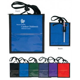 Pocket Badge Holder with Logo  Pocket Badge Holder with Logo