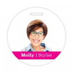 Personalized Photo ID Badge (2.75" circle)