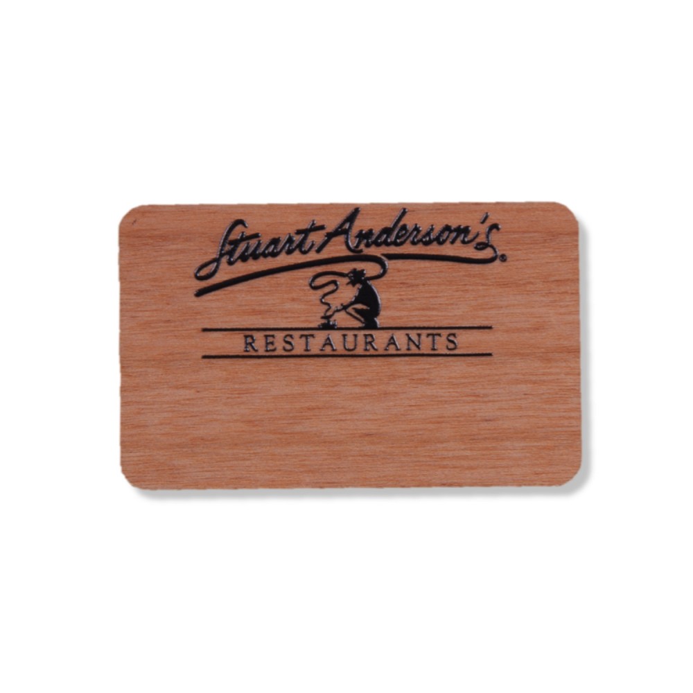 Custom Printed Full-Color Wood Badge - 1.25x"2" - USA Made Custom Printed Full-Color Wood Badge - 1.25x"2" - USA Made