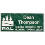 Promotional Engraved Name Badge (1"x 3")