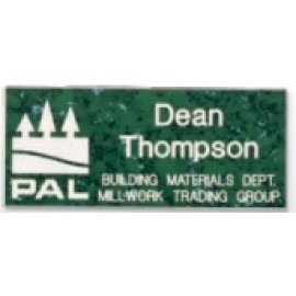 Engraved Name Badge (1"x 3") with Logo