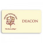 Name Badge, Rectangle Full Color - No Personalization (1.75"x3") with Logo