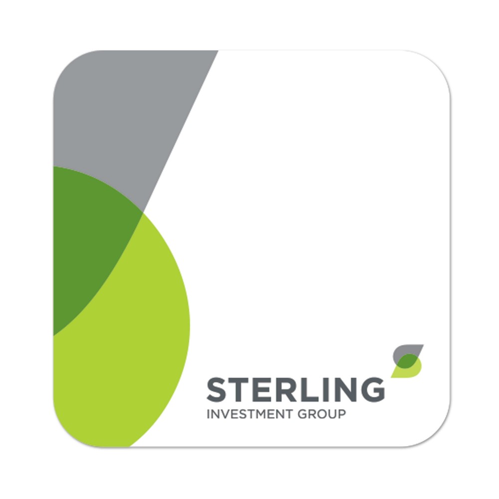 Name Badge (1.5"X1.5") Square with Logo