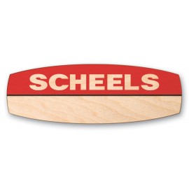 Personalized Customized Wood Badge (1-5 Sq. Inches)  Personalized Customized Wood Badge (1-5 Sq. Inches)