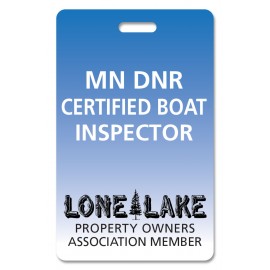 Promotional Name Badge, Rectangle Full Color - No Personalization (2.125"X3.375")