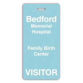 Personalized Poly Badge (4.375x2.125") Rectangle