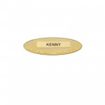 Promotional Custom Oval Name Tag (Imported)