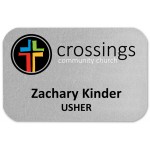 Personalized Uv Personalized Aluminum Badges (6-10 Sq. Inches)