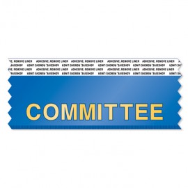 Promotional Horizontal Format Hot Stamp Satin Ribbons w/2 Sided Tape (1 5/8"x 4")  Promotional Horizontal Format Hot Stamp Satin Ribbons w/2 Sided Tape (1 5/8"x 4")