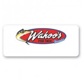 Name Badge (1.25"X3") Rectangle with Logo