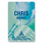Name Badge W/Personalization (2.675"X3.875") Rectangle with Logo