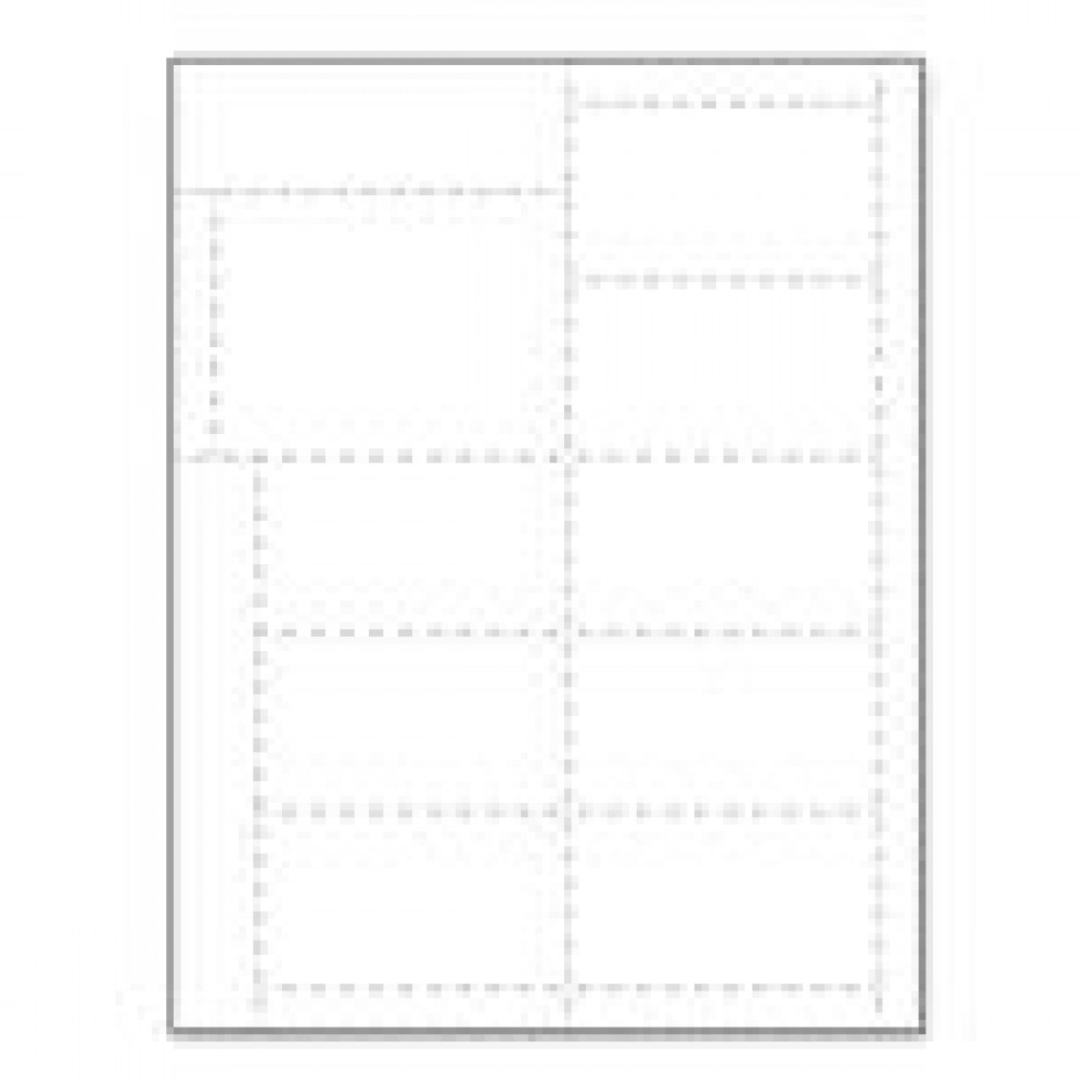 Promotional Name Tag/Ticket Form Paper Name Tag Insert, Full-Color Imprint, Pack of 50 Inserts