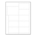 Promotional Name Tag/Ticket Form Paper Name Tag Insert, Full-Color Imprint, Pack of 50 Inserts